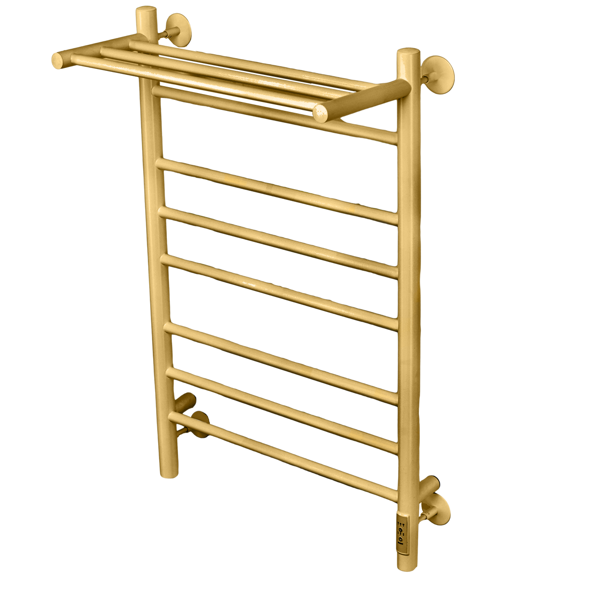 Полотенцесушитель электрический с/т Comfysan Люси (Luce) EC-8 80/50 с полкой, Матовое золото/МАТ ГОЛ выбрать и сравнить в шоуруме или в онлайн магазине