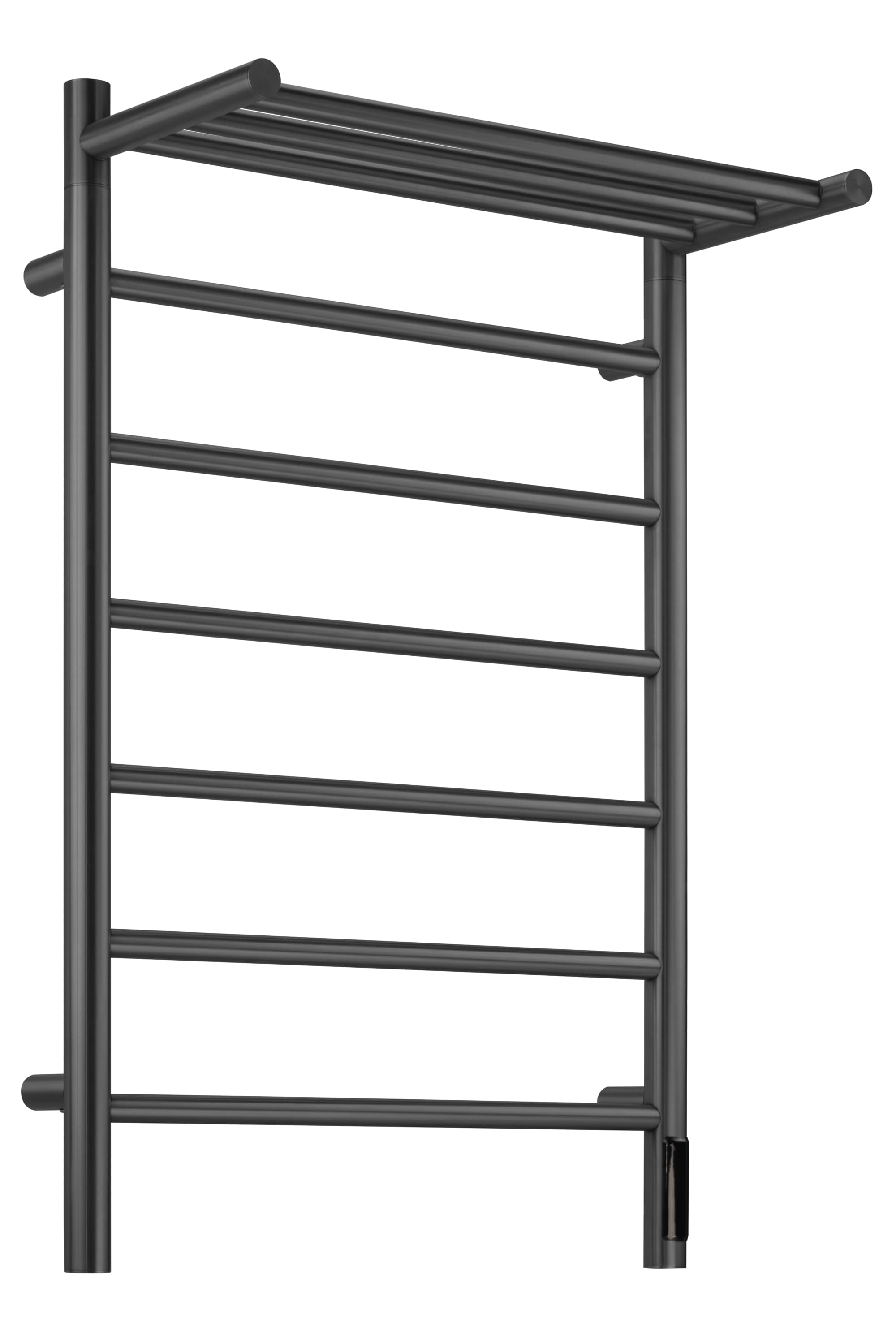 Полотенцесушитель электрический с/т Comfysan Стелла (Stella) EC-7 80/50 с полкой, оружейная сталь, г выбрать и сравнить в шоуруме или в онлайн магазине