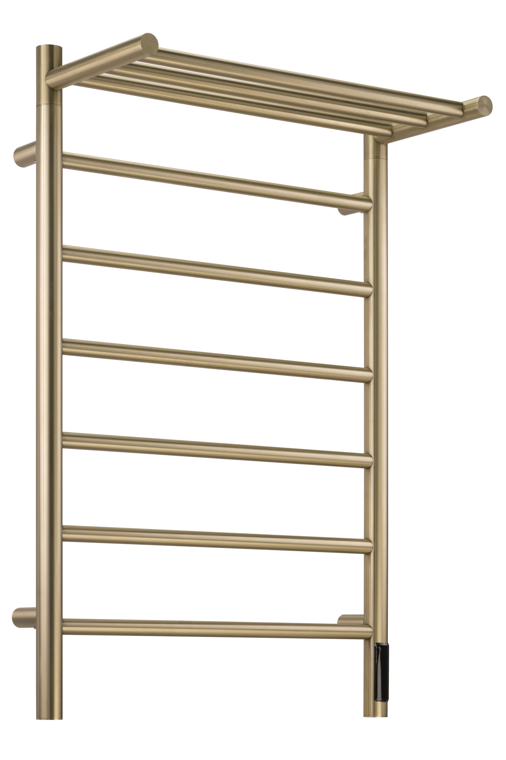 Полотенцесушитель электрический с/т Comfysan Стелла (Stella) EC-7 80/50 с полкой, золото, гальваника выбрать и сравнить в шоуруме или в онлайн магазине
