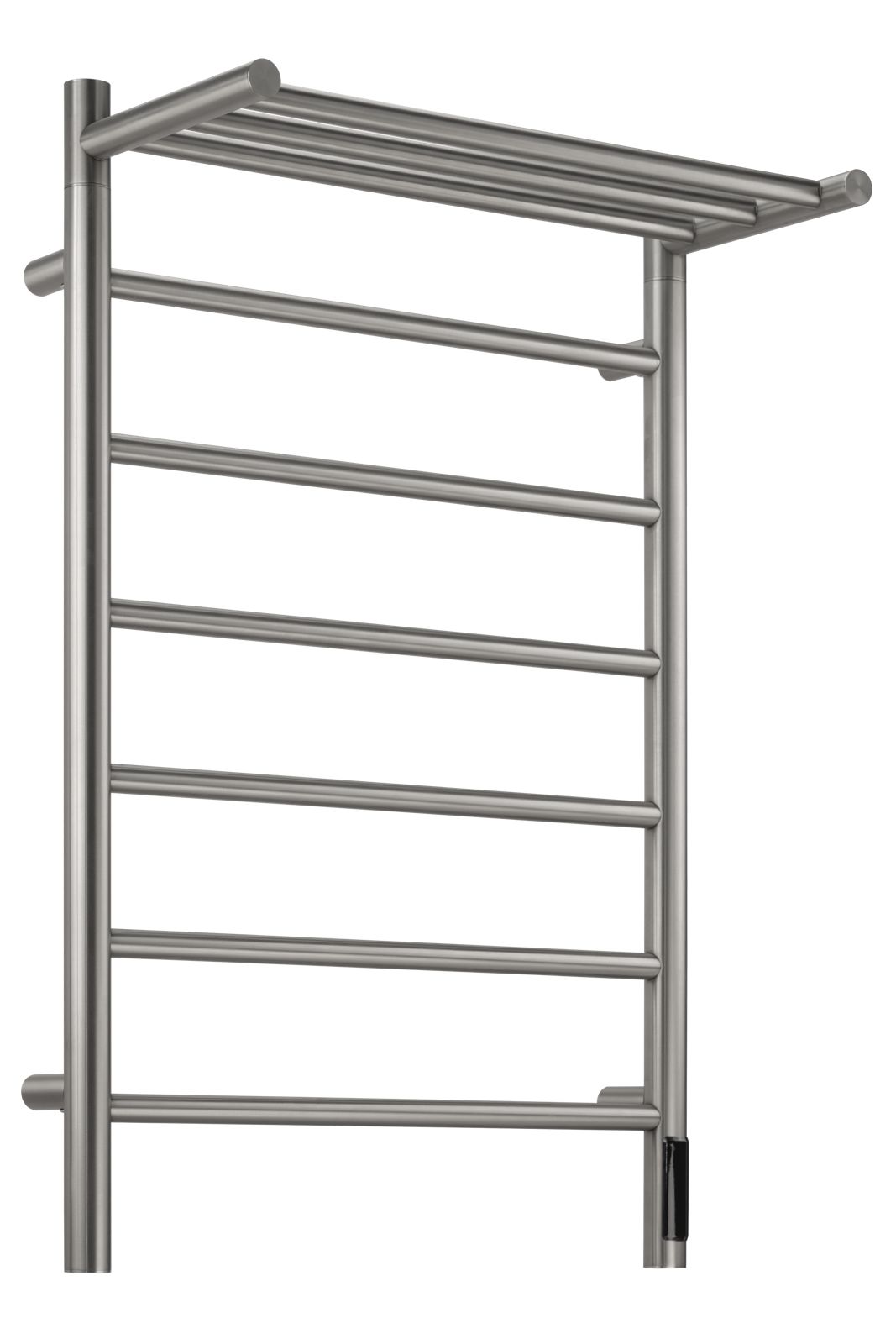 Полотенцесушитель электрический с/т Comfysan Стелла (Stella) EC-7 80/50 с полкой, никель, гальваника выбрать и сравнить в шоуруме или в онлайн магазине