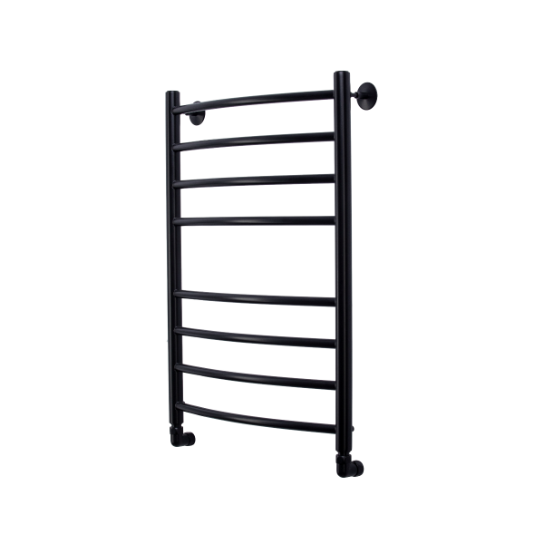 Фото Полотенцесушитель водяной Comfysan Ноуми (Noumi) W-8 80/50, черный