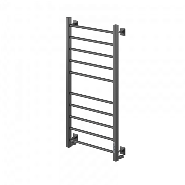 Полотенцесушитель Электрич.кабельный Ника СТЕП-3 100/50 RAL9005 черный матовый U - фото и схемы подключения
