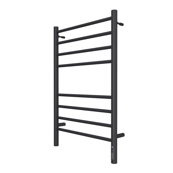 Полотенцесушитель с/т Terminus Электро КС Аврора П8 500/800 (4+4)(new встр диммер) 9005 черный мат - фото и схемы подключения