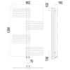 Фото Полотенцесушитель TERMINUS Люкс Европа П24 70х1200 NEW