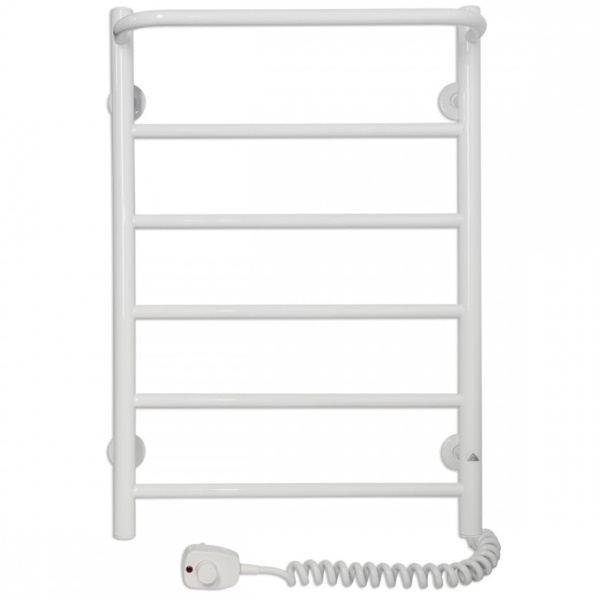 Полотенцесушитель с/т Laris Прайм ЧК П6 400/600 правый тэн белый 75201060 RU - фото и схемы подключения