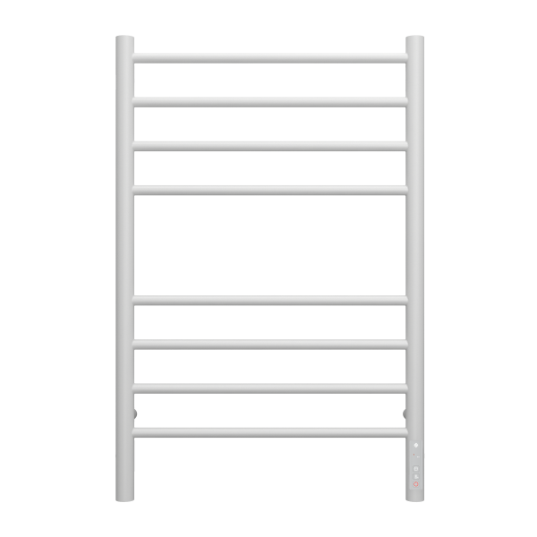 Полотенцесушитель с/т Terminus Электро КС Аврора П8 500/800 (4+4)(new встр диммер) 9003 белый мат - фото и схемы подключения