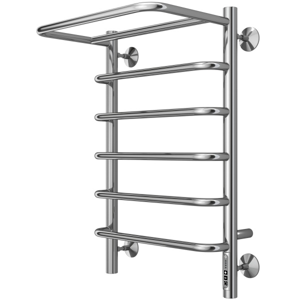 Полотенцесушитель с/т TERMINUS Электро Полка П6 400х650 (quick touch) NEW* - фото и схемы подключения