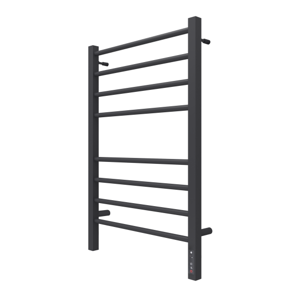 Полотенцесушитель с/т Terminus Электро КС Сицилия П8 500/800 (4+4)(new встр димм) 9005 черный матов* - фото и схемы подключения