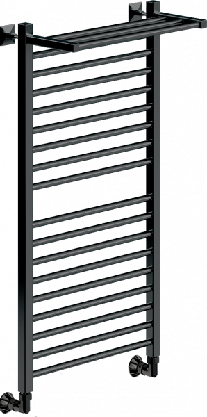 Фото Полотенцесушитель Ника ЛМ-3 100/50 RAL9005 черный матовый*