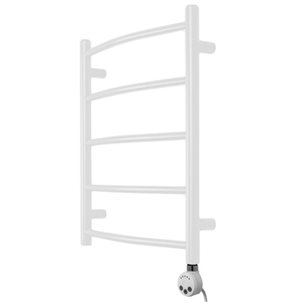Полотенцесушитель GROIS Kelly GR-007 500х600 П5 RAL9003 ПТЭН белый матовый