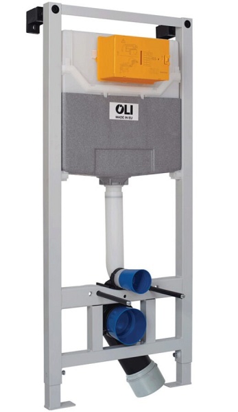 Система инсталляции OLI 120 PLUS 500х1150х126 мех+панель слива River хр.гл. OLI  арт.290160mRi00