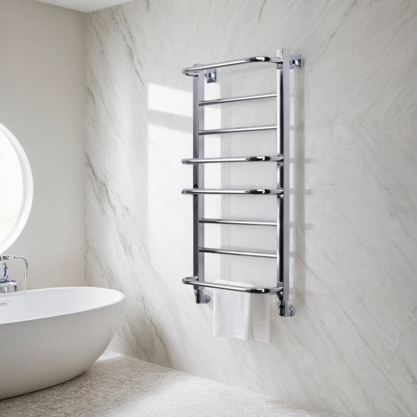 Фото Полотенцесушитель водяной Comfysan Пуро-К (Puro-K) W-8 80/40, хром