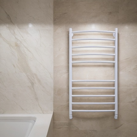 Фото Полотенцесушитель водяной Comfysan Ноуми (Noumi) W-10 100/40, белый