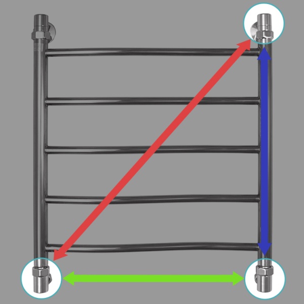 Фото Полотенцесушитель Energy Breeze 600/500