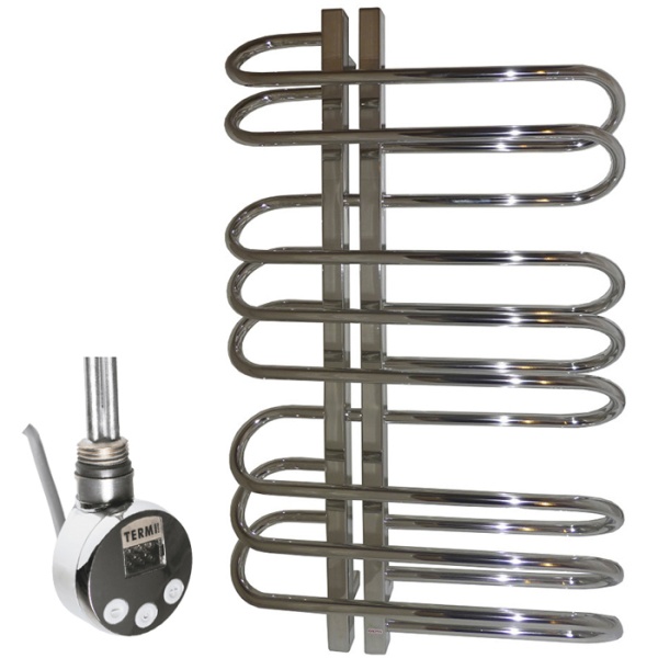 Полотенцесушитель ГРОТА STELLE 50/90 L ТЭН хром