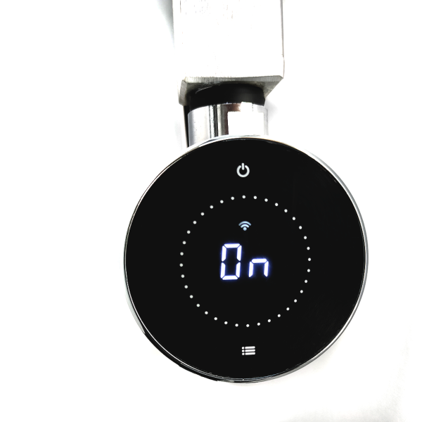 Электрический ТЭН LUX-06М-300 с таймером (сенсор) 300W черный купить оптом по выгодной цене в Москве