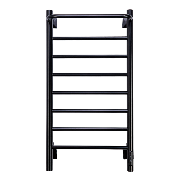 Полотенцесушитель электрический с/т Comfysan Капри (Capri) EC-8 80/40 с полкой, черный - фото и схемы подключения