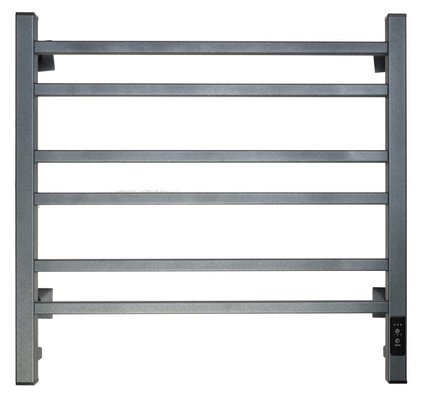 Полотенцесушитель электрический с/т Comfysan Верона-К (Verona-K) EC-6 60/50, оружейная сталь ЭК - фото и схемы подключения