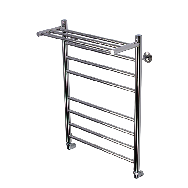 Фото Полотенцесушитель водяной Comfysan Люси (Luce) W-8 80/50 с полкой, хром