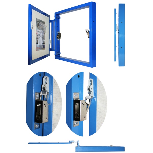 Люк под плитку Люкер К 80/30 (в/ш) размер дверцы 75/25