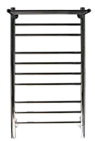 Полотенцесушитель электрический с/т Comfysan Люси (Luce) EC-10 100/50 с полкой, хром - фото и схемы подключения