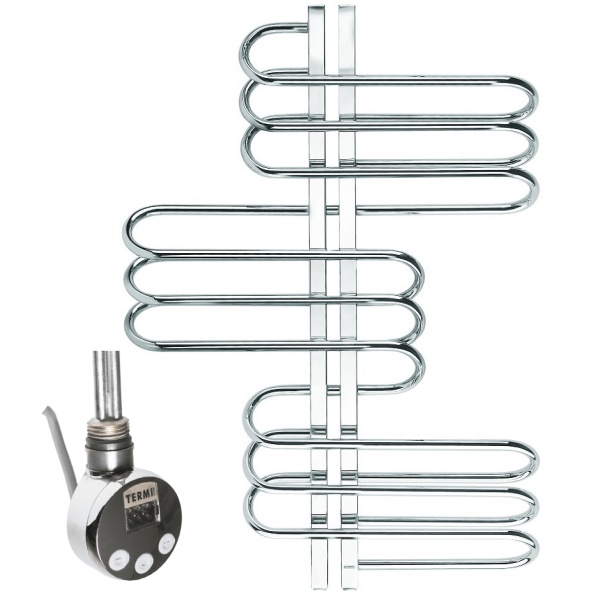 Полотенцесушитель ГРОТА RIO 70/97,5 ТЭН хром