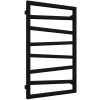 Полотенцесушитель Terma ZIGZAG 835/500 RAL9005 черный матовый - фото и схемы подключения