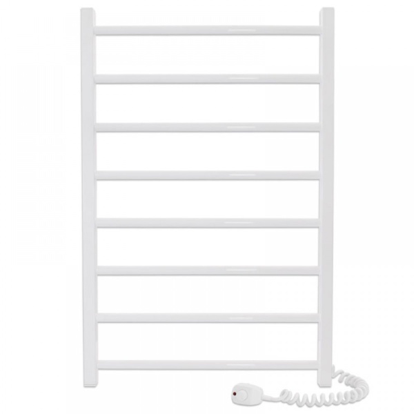 Полотенцесушитель с/т Laris Феличия ЧКБ П8 400/800 правый тэн белый 73207590 RU - фото и схемы подключения