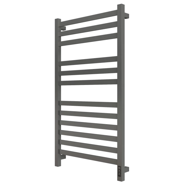 Полотенцесушитель Электрич. с/т GROIS Bruno GR-123 500/1000 П12 gray U - фото и схемы подключения