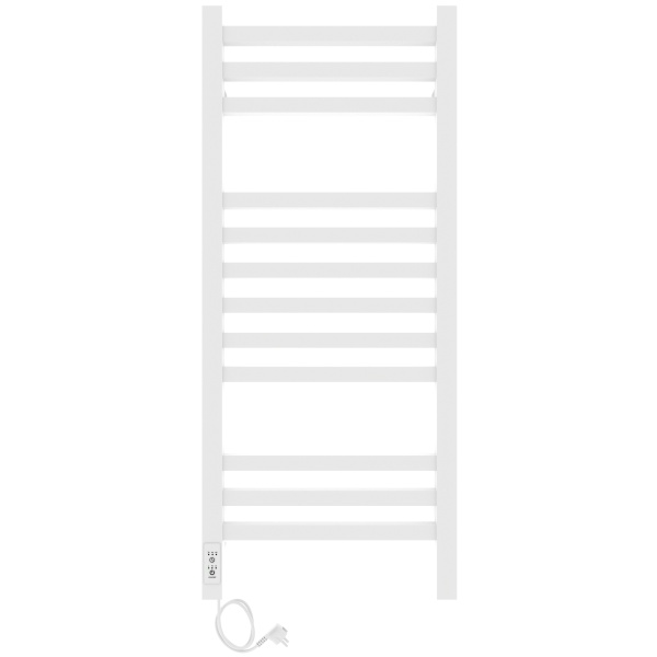 Полотенцесушитель с/т Laris Астор ЧК П12 350/900 левый тэн белый 73207669 RU - фото и схемы подключения