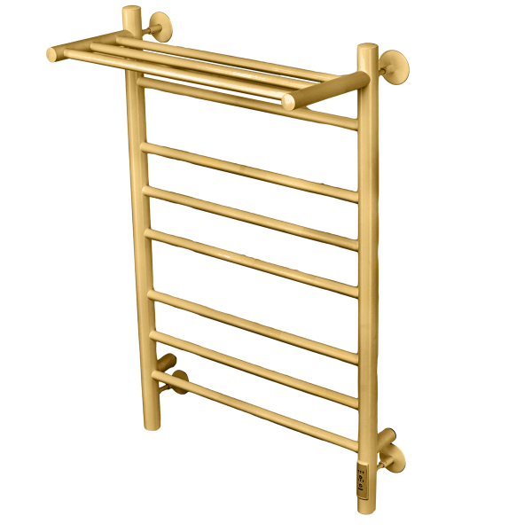 Полотенцесушитель электрический с/т Comfysan Люси (Luce) EC-8 80/50 с полкой, Матовое золото/МАТ ГОЛ выбрать и сравнить в шоуруме или в онлайн магазине