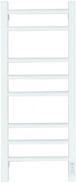 Полотенцесушитель Электрич. с/т GROIS Nex GR-112 300/800 П8 RAL9016 U белый матовый  - фото и схемы подключения