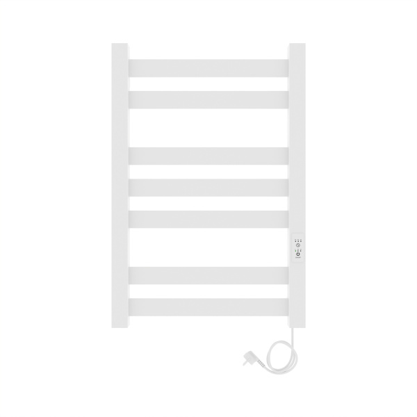 Полотенцесушитель с/т Laris Гефест ЧК П7 500/800 правый тэн белый матовый 73207615 RU - фото и схемы подключения