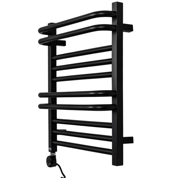 Полотенцесушитель GROIS Mayra GR-009 500х600 П10 (2+3+2+3) RAL9005 ЛТЭН черный матовый