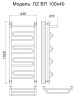 Фото Полотенцесушитель Ника ЛZ ВП 100/40