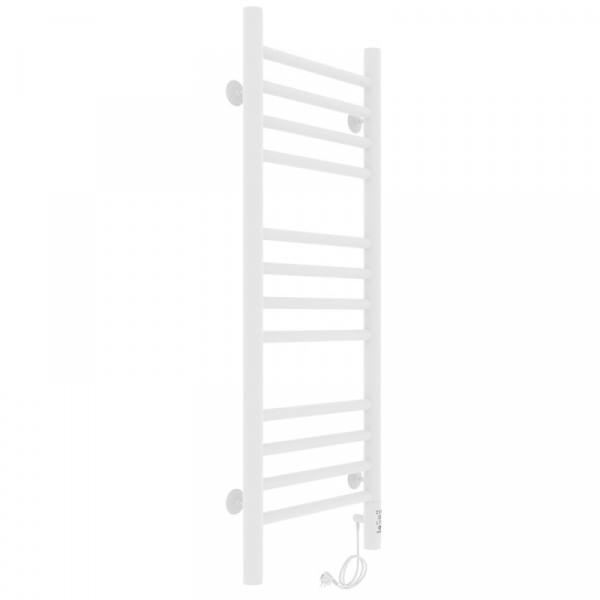 Полотенцесушитель с/т Laris Лаванда ЧК П12 300/900 правый тэн белый 73207619 RU - фото и схемы подключения
