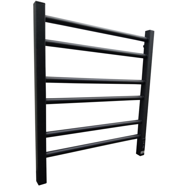 Полотенцесушитель Электрич. с/т GROIS Nex GR-111 400/600 П6 RAL9005 U черный матовый - фото и схемы подключения