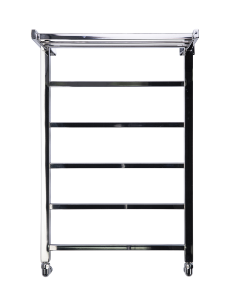 Фото Полотенцесушитель водяной Comfysan Мартэ-К (Marte-K) W-6 80/40 с полкой, хром