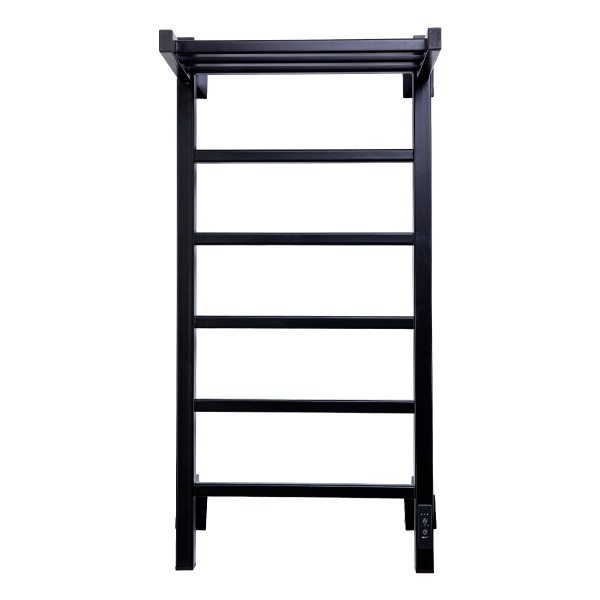 Полотенцесушитель электрический с/т Comfysan Мартэ-К (Marte-K) EC-6 80/40 с полкой, черный - фото и схемы подключения