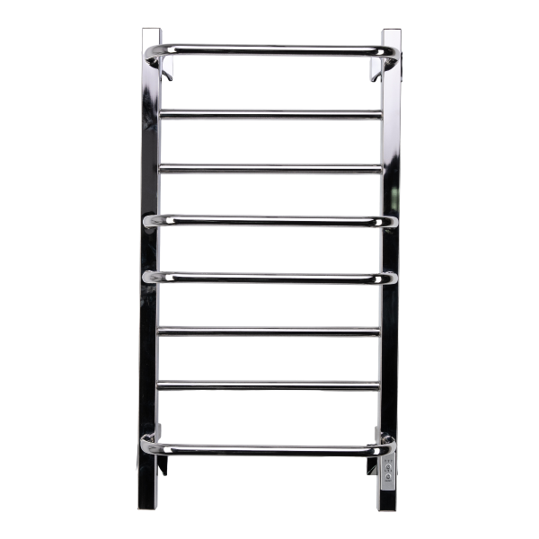 Полотенцесушитель электрический с/т Comfysan Пуро-К (Puro-K) EC-8 80/40, хром - фото и схемы подключения