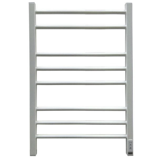 Полотенцесушитель Электрич. с/т GROIS Nex GR-112 500/800 П8 RAL9016 U белый матовый  - фото и схемы подключения