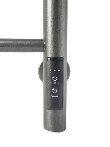 Полотенцесушитель электрический с/т Comfysan Люси (Luce) EC-8 80/50, ТИТАНОВЫЙ ГРАФИТ выбрать и сравнить в шоуруме или в онлайн магазине