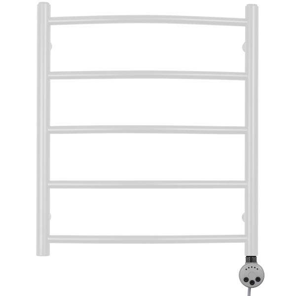 Полотенцесушитель GROIS Kelly GR-007 500х600 П5 RAL9003 ПТЭН белый матовый