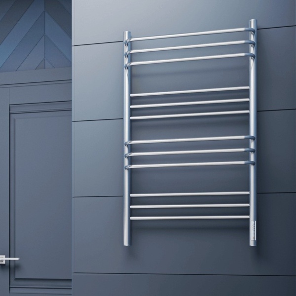 Полотенцесушитель с/т TERMINUS Электро Прато П9 500х700 (sensor quick touch) NEW - фото и схемы подключения