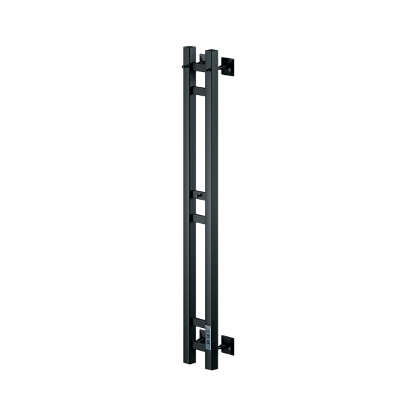 Полотенцесушитель электрический с/т Comfysan Альто-К (Alto-K) EC-2 120/10, черный - фото и схемы подключения