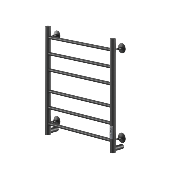 Полотенцесушитель Электрич.кабельный Ника ВЭЙ-2 60/50 RAL9005 черный матовый U - фото и схемы подключения