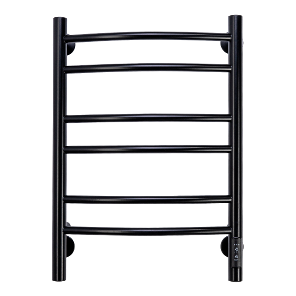 Полотенцесушитель электрический с/т Comfysan Ноуми (Noumi) EC-6 60/40, черный - фото и схемы подключения