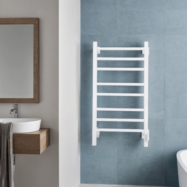 Полотенцесушитель электрический с/т Comfysan Пиоли-К (Pioli-K) EC-8 80/40, белый - фото и схемы подключения