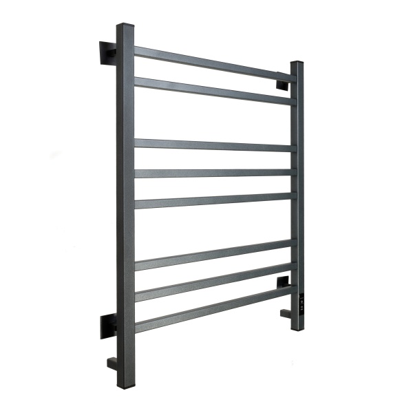 Полотенцесушитель электрический с/т Comfysan Верона-К (Verona-K) EC-8 100/50, оружейная сталь ЭК - фото и схемы подключения