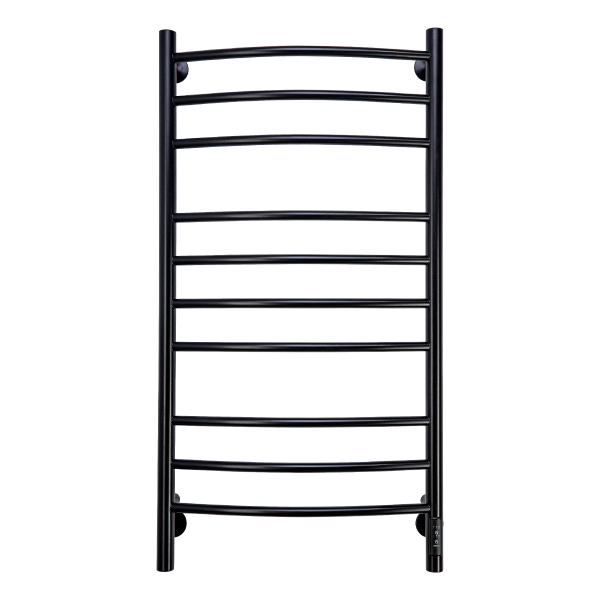 Полотенцесушитель электрический с/т Comfysan Ноуми (Noumi) EC-10 100/40, черный - фото и схемы подключения